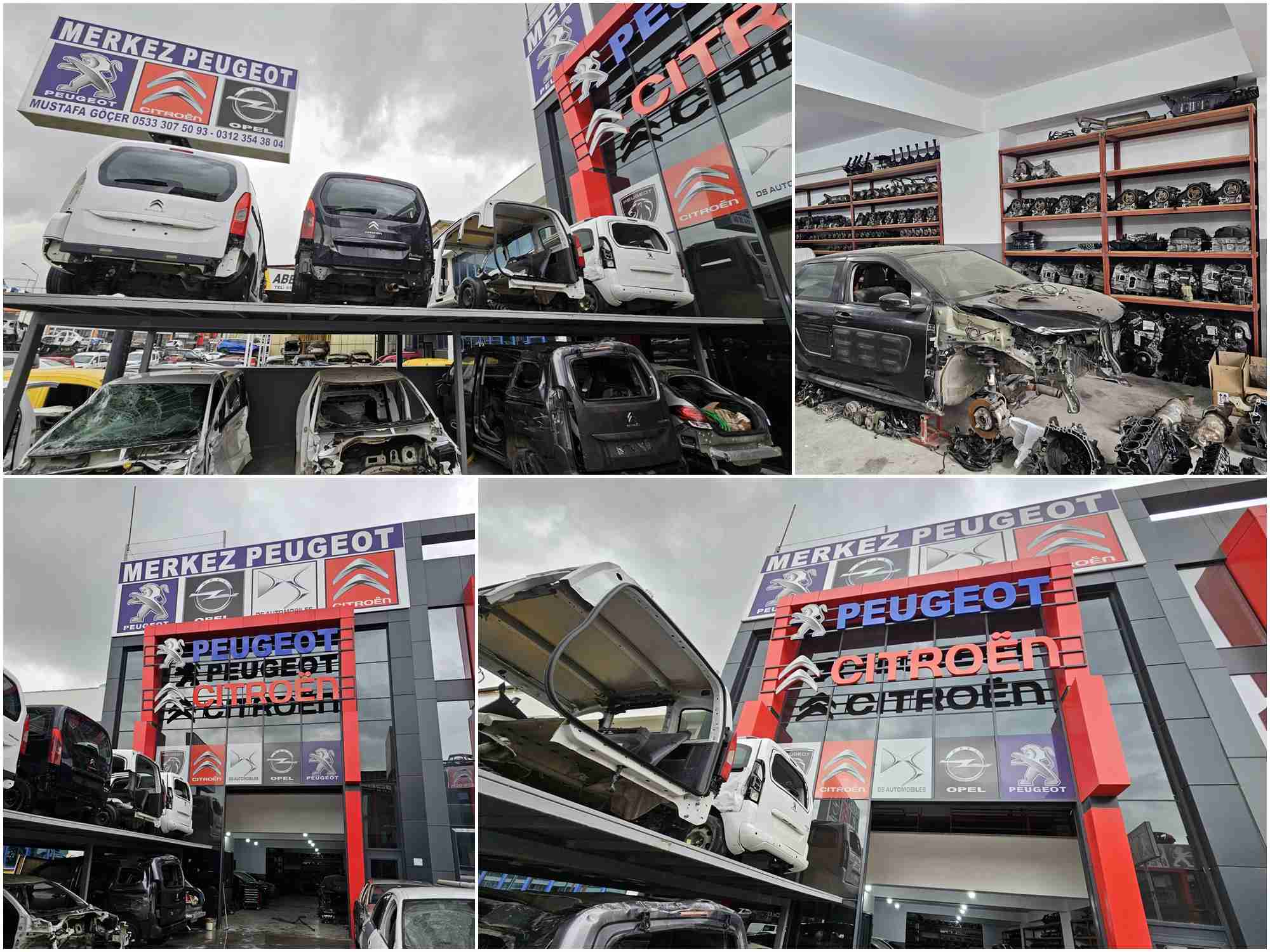 citroen çıkma yedek parça